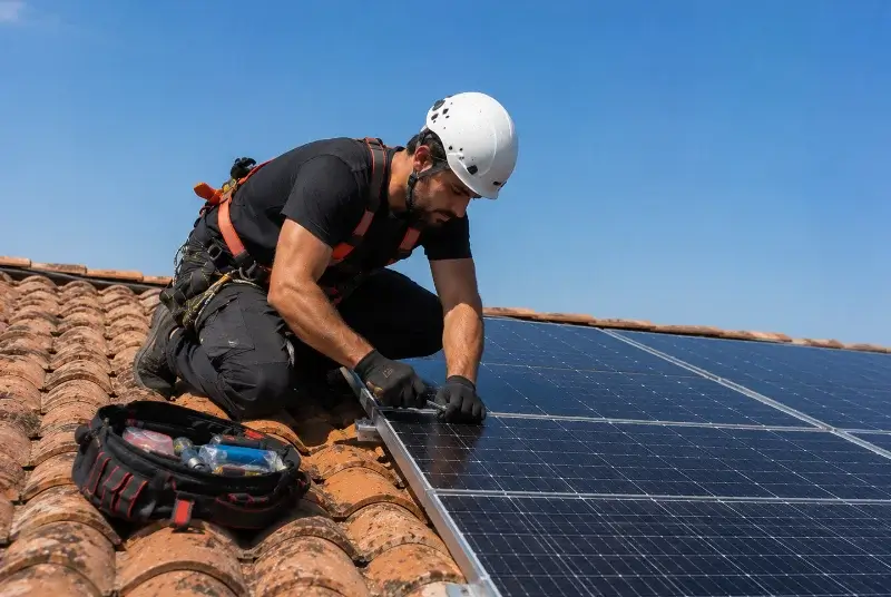 Maintenance et monitoring de panneaux solaires à Fréjus