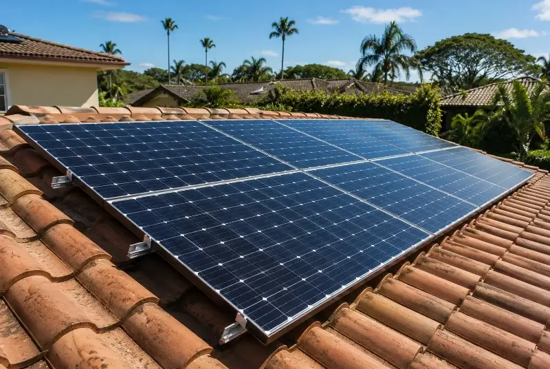 Installation de panneaux solaires à Fréjus