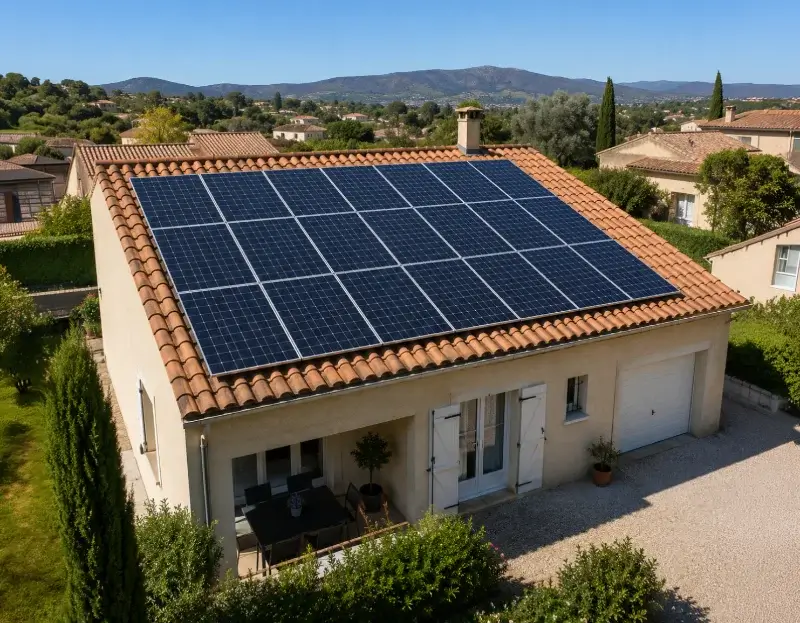 Prime à l'autoconsommation panneaux solaires Fréjus — aide financière de l'État